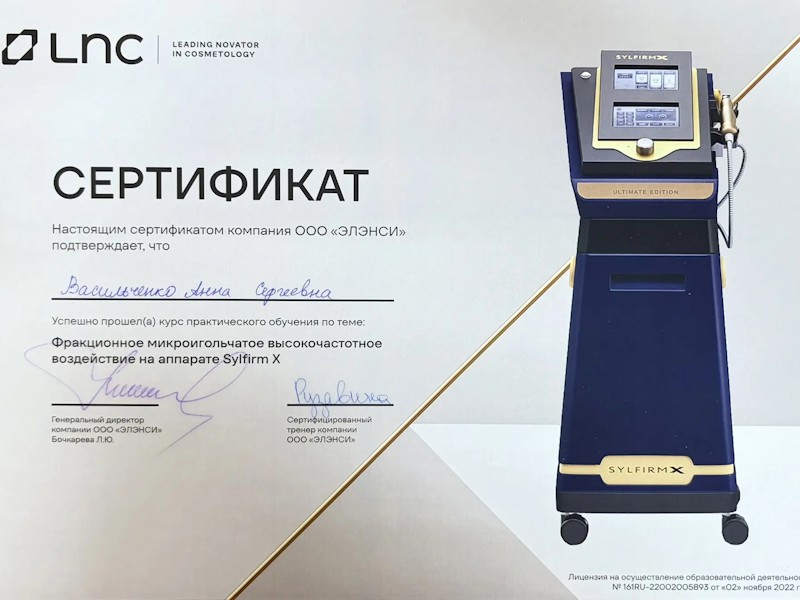 Васильченко Анна Сергеевна